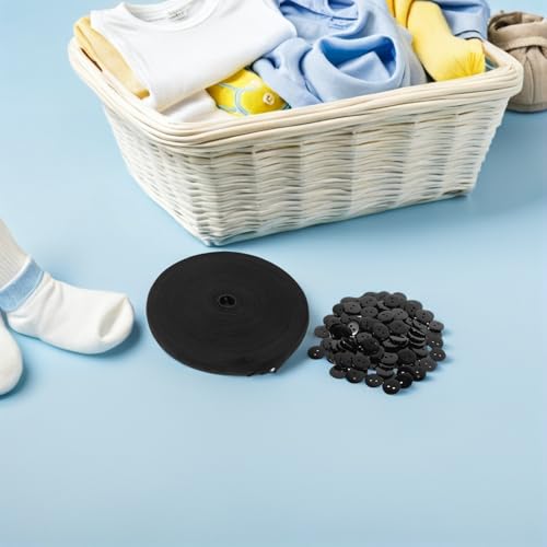 Bande élastique avec boutonnières ajustable de 30m pour ceintures confortables - 8