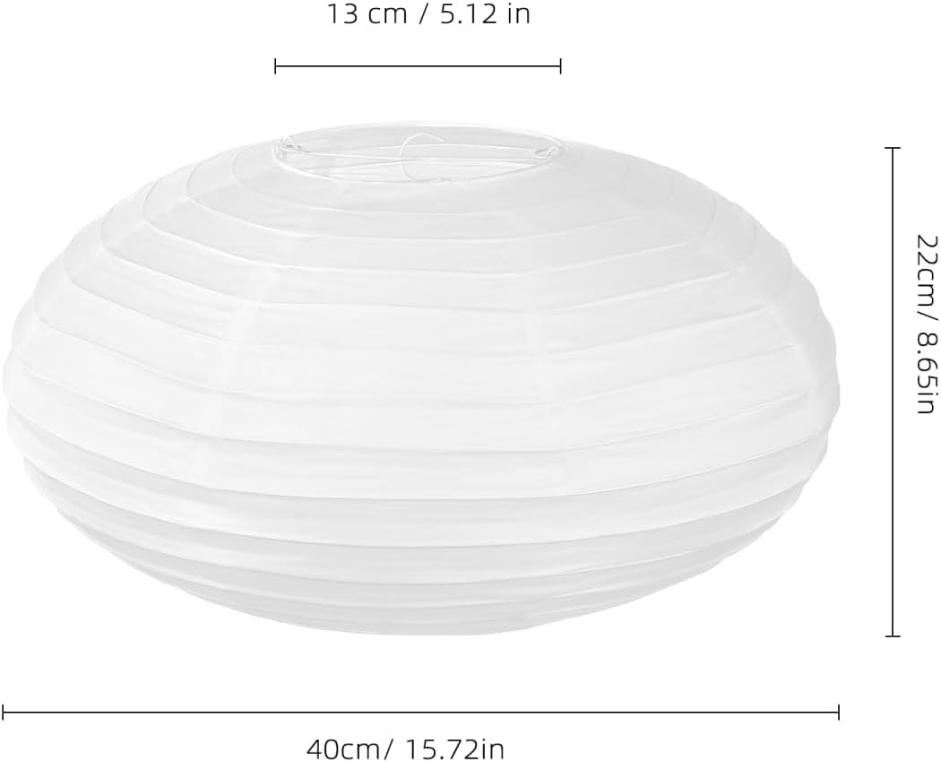 Gadpiparty Paper Lantern 15.74 Inch Lightweight Folding Decorative Paper Lamp Shade for Party Wedding Festival Home Hanging Decoration