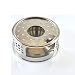 Yeme Stainless Steel Candle Lit Teapot or Coffee Warmer Base for Glass Teapot (B)
