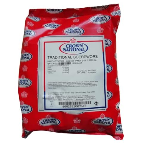 BOEREWORS Spice Seasoning Traditional Flavour - Crown National Cover