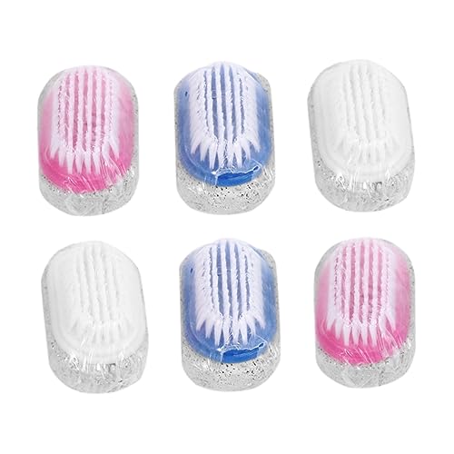 Ipetboom Spazzola Per Piedi Doppia Faccia Pietra Pomice Naturale Rimuovi Pelle Morta e Calli, Set Da 6 Pezzi Per Pedicure e Cura Dei Piedi