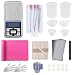 130PCS Resin Starter Kit with Silicone Mixing Cups, Silicone Measuring Cups,Sticks, Silicone Mat, Digital Pocket Scale, Sandpaper, Finger Cots, Stirring Needle Spoon Tool Set for Resin Art (Pink)