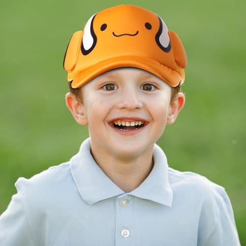 Kids Baseball Cap,3D Design Breathable Sun Protection Adjustable Boys Girls for Aged 3-8 Years Young Children4
