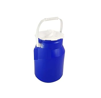 skoril Unbreakable Plastic Milk Can, 2 L (Multicolour)