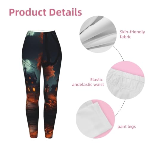 Leggings de compresión de Halloween para mujer, el conjunto perfecto para tus rutinas. 6