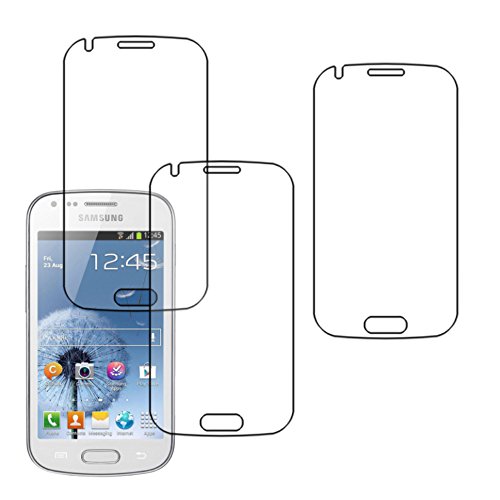 ebestStar   Pack x3 Protector Pantalla Compatible con Samsung Galaxy Trend S7560, S Duos S7562 Películas Flexibles Anti Huellas Anti arañazos, Instalacion Sin Burbujas