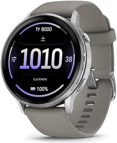 （14:00時点） GARMIN(ガーミン)Venu 4 Silver/Gray 45mm スマートウォッチ AMOLED ディスプレイ ロングバッテリー 健康 フィットネス ワークアウト Suica対応/心拍センサー/ストレスレベル・睡眠時間測定/iOS・アンドロイド対応/心電図(ECG)アプリ対応モデル【日本正規品】