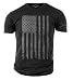 Grunt Style America Men's T-Shirt (Large, Grey)