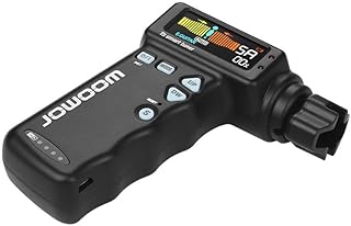 JOWOOM T2 Afinador de Guitarra Inteligente Multifuncional Peg Enrolador de Cordas para Guitarra Ukulele Afinação Cromática Bateria de Lítio Recarregável Embutida