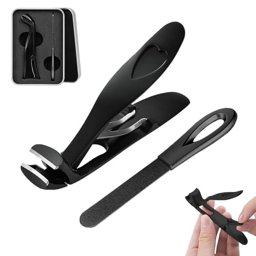 Cortauñas Profesional,Cortaúñas de Cabeza en ángulo,Cortauñas Pies Profesional,Cortauñas Pies,Cortaúñas Ergonómico para Uñas Gruesas,Corta Uñas Pies Profesional,para Hombre y Mujer Grande