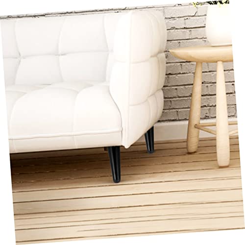 Patas de mueble de metal para elevar tu sofá y limpiar el salón con comodidad 8
