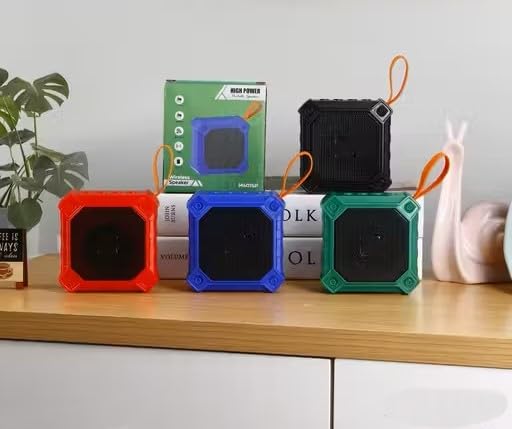 Image of MZ 5W Bluetooth 5.3 Speaker, Black | Up to 36 Hrs Playtime, True Wireless Technology, Built in Mic, Multiple Connectivity Modes