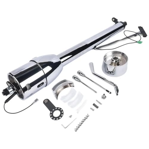 Chrome 28 Inch Stainless Tilt Steering Column Automatic