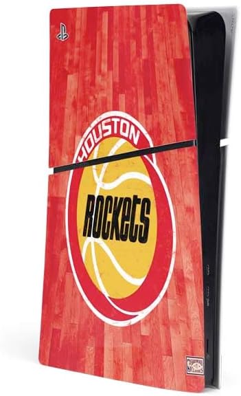 Skinit Decal Gaming Skin Compatible with PS5 Slim Digital Edition Console - Officially Licensed NBA Houston Rockets Elephant Print Design