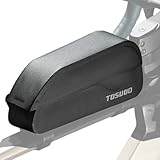 TOSUOD Bike Frame Bag with Magnetic Flap Top Tube...