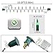 GLOWNOVA Green Wire,Multicolor,Incandescent Bulb 100 Mini String Lights for Indoor Christmas Tree Garland Birthday Wedding Party Festival Decoration