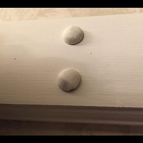 MroMax 50 tappi rotondi per bottoni in legno di