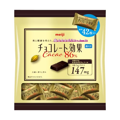 明治 [全2回定期便][2ヵ月に1回お届け] チョコレート効果カカオ86%大袋 6袋 チョコレート ビターチョコ 高カカオ 明治 大容量