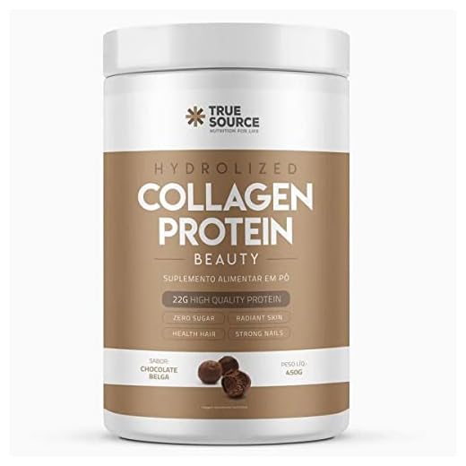 True Source Collagen Protein Beauty 450G Chocolate Belga -
