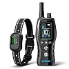 Dog Training Collar with Voice Call, 4900FT Long Range, 5 Modes - Beep/Vibration/Safe Static/Flashlight, IP67 Waterproof, Rechargeable E-Collar for Small Medium Large Dogs 10-120lbs (Black)