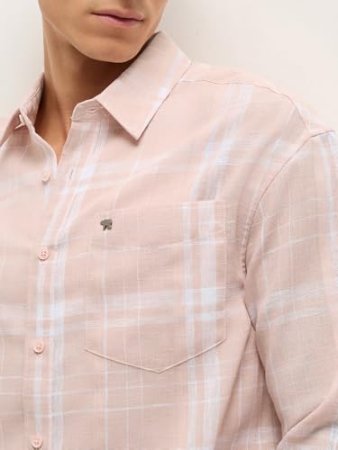 Image of THE Bear House Men's Printed Relaxed Fit Shirt
