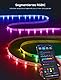 Govee LED Strip 10m, RGBIC LED Streifen mit Segmentcontrol, Musik Sync, 64 Szenenmodus, Steuerbar via App-Steuerung,Farbwechsel, Geeignet für Zuhause Schlafzimmer