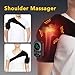 Schultermassage Gerät mit Wärme, Schulter Massagegerät, Schulterbandage Mit 6 Stufiger Wärme Und 3 Vibrationsfunktion, Massagegerät Nacken Schulter für Zuhause Büro Papa Mama,massager