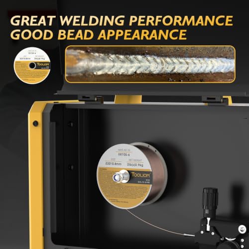 Image of TOOLIOM ER70S-6 0.030 inch Mild Steel MIG Welding Wire 2LB