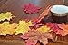 AmyHomie 300 Artificial Maple Leaves in a Mixture Table Scatters for Fall Weddings & Autumn Parties, 6 Colors