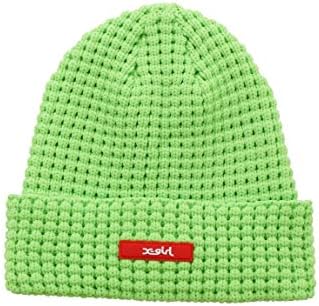 Amazon X Girl エックスガール Rubber Box Logo Knit Cap ライトグリーン One Size ニット 通販