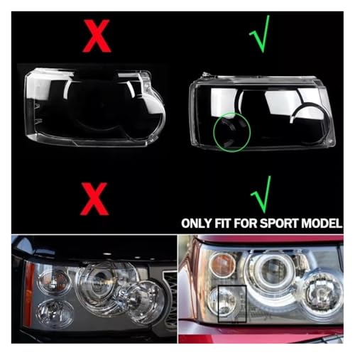 Couvercle phare droit Range Rover Sport L320 2005-2009 - 3
