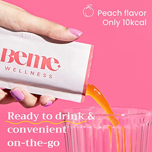 Beradiant Hydrolyzed Liquid Collagen Shot | Joint, Skin, Nail, & Hair Support In Convenient Sachet | 2500Mg Hydrolyzed Fish Collagen Peptides + Coq10 + Vitamin C | 30 Day Supply #TOP4