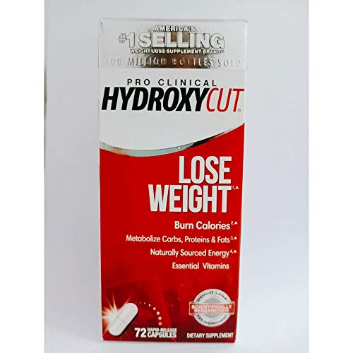 Hydroxycut Pro Clinical Weight Loss Supplements with Apple Cider Vinegar and Vitamins, Burn