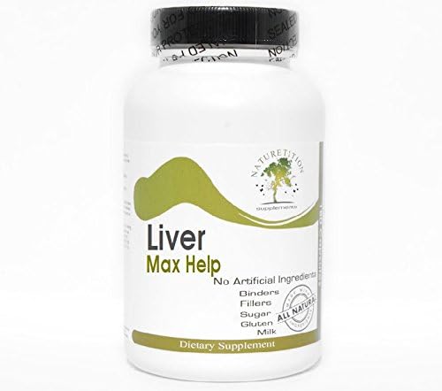Liver Max Help ~ 180 Capsules - No Additives ~ Naturetition Supplements