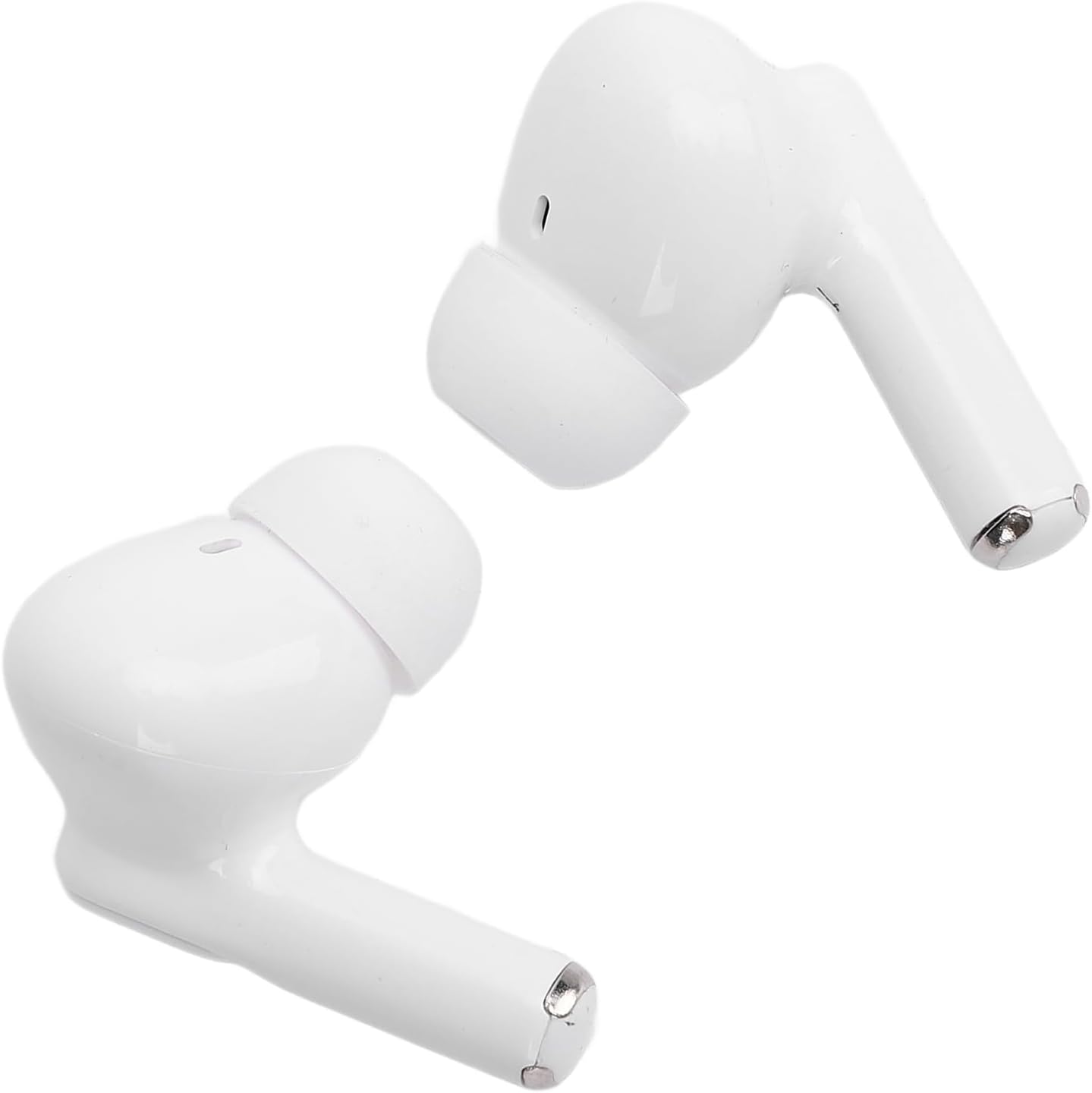AI Language Translation Earbuds, Real Time Translator Earbuds Support 52 Languages, Bluetooth 5.3 Online Two Way Translation Earphone for Android for Wins System (White)