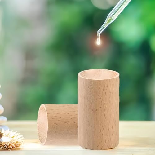 Set de 5 Difusores de Aceites Esenciales de Madera miniatura 3