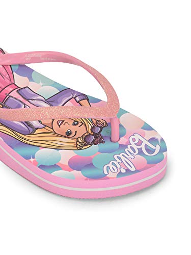 Image of Barbie by toothless Girl's Kids Flip Flop Slipper
