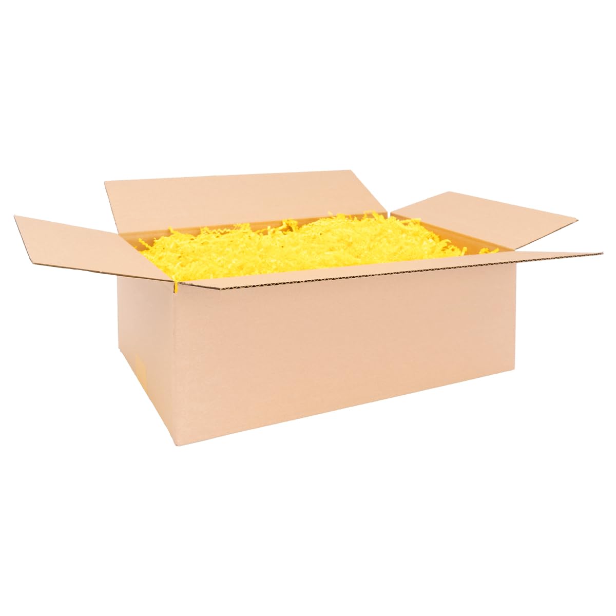 KartonProfis 100 cajas plegables cajas de envío DHL cajas de cartón 435 x 263 x 155 mm, 1-corrugado, KK-95, caja de embalaje, caja de cartón, caja de envío,