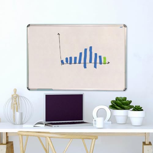 Quadro Branco Uv Moldura Aluminio Free STALO, 100x70