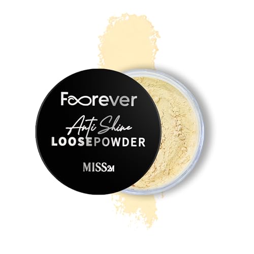 Forever Matte &amp; Blur Makeup Setting Powder with Anti-Shine Oil Control and Soft-Focus Skin Filter: 103 Sheer Wheat, 0.53 Oz