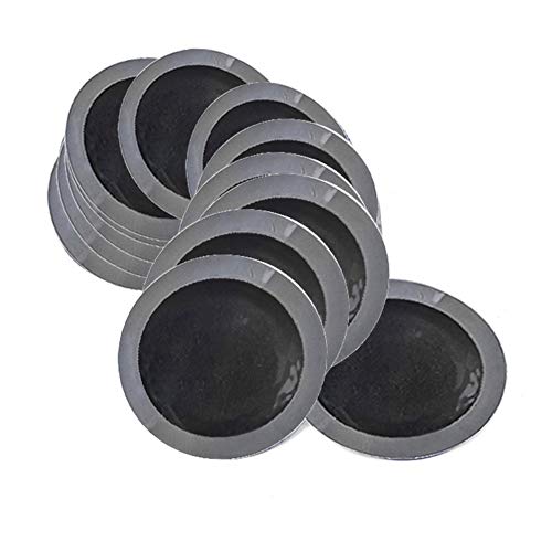 Image of Dweekiy Tire Repair Patch, 150Pcs /Box 42mm Car Round Natural Rubber Tire Tyre Puncture Repair Cold Patch Tubeless Patches