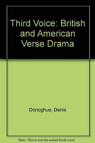 Third Voice: Modern British and American Drama B00176U8J4 Book Cover