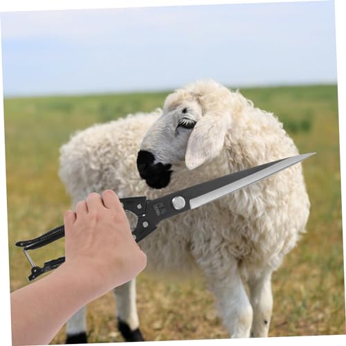Gogogmee 1 Conjunto De Tesouras De Tosquia De Animais Ovelhas Topiária Tesoura De Metal Tesoura De C