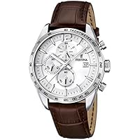 Festina Reloj Analógico para Hombre de Cuarzo con Correa en Cuero F16760/1