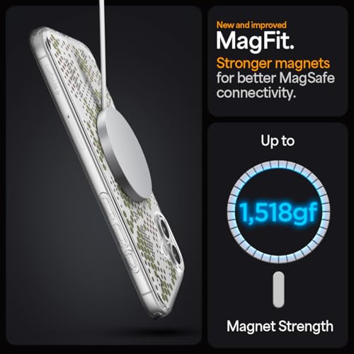Image of Spigen Ultra Hybrid MagFit designed for iPhone 16 Plus case cover [MagSafe compatible] (2024) - Digital Camo