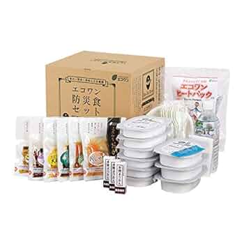 Amazon.co.jp: エコワン 防災食 あたたかセット 3食×3日間1人分