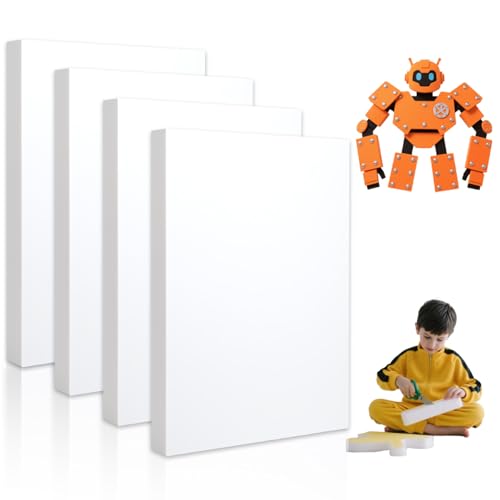 High Density XPS Foam Board 4 Pack 15.6x11.7x0.79in