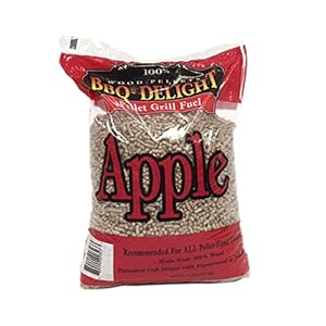 BBQR’s Delight Apple Flavor Wood Smoking Pellets 20 pounds