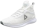 Lightweight Reebok Damen Pump Plus Flame Laufschuhe, Elfenbein (Bianco Running White/Silver Met), 36 EU