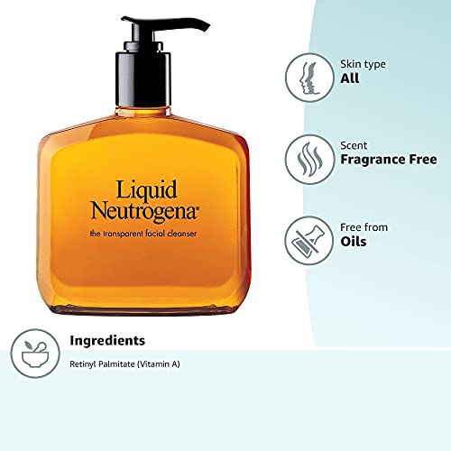 Neutrogena Liquid Gentle Foaming Face Wash with Glycerin, Oil-Free & Hypoallergenic Skin Care Cleanser, Fragrance-Free Moisturizing Facial Cleanser for Daily Use, 8 fl. oz (Pack of 12) - Image 9